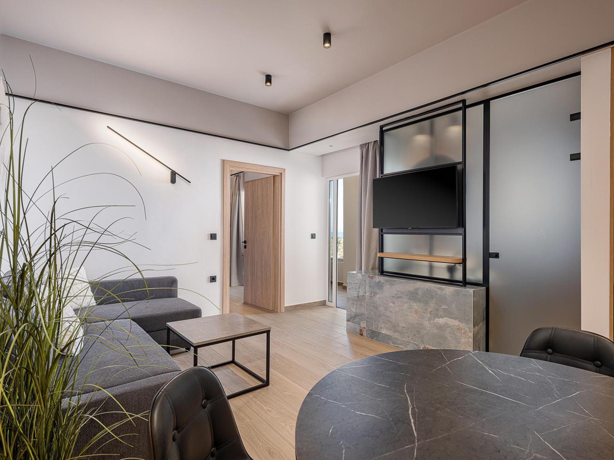 Alexia Beach Hotel Agia Marina Dış mekan fotoğraf