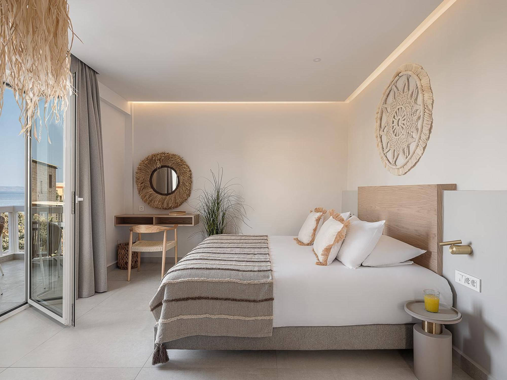 Alexia Beach Hotel Agia Marina Dış mekan fotoğraf